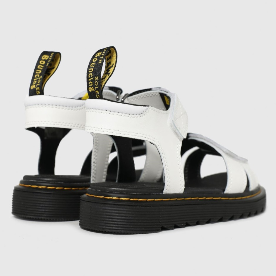 Dr Martens Klaire Junior Sandals White Dr Martens Schweiz