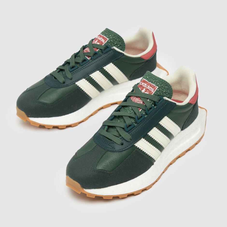 Dr Martens Schweiz Zürich Adidas Retropy E5 Youth Trainers Dark Green