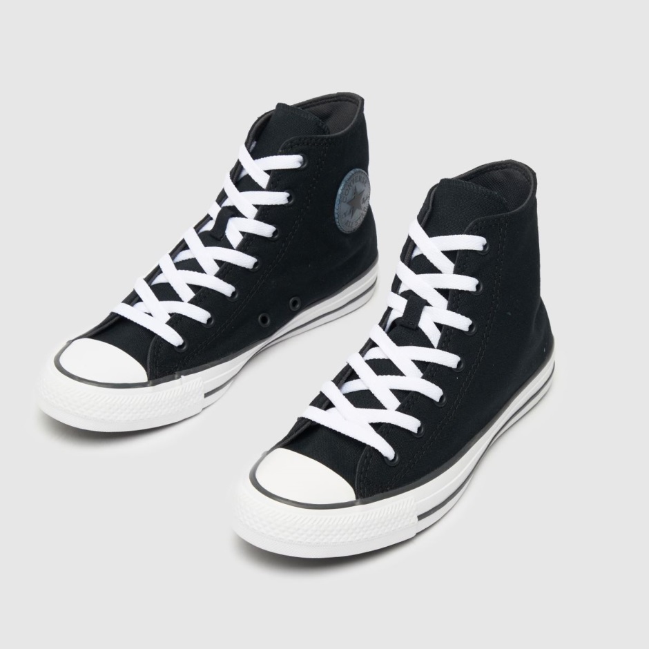 Schwarz Dr Martens Schweiz Converse All Star Hi Translucent Patch Jugendturnschuhe