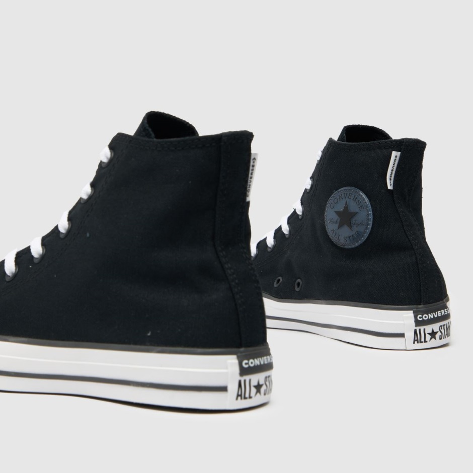 Schwarz Dr Martens Schweiz Converse All Star Hi Translucent Patch Jugendturnschuhe