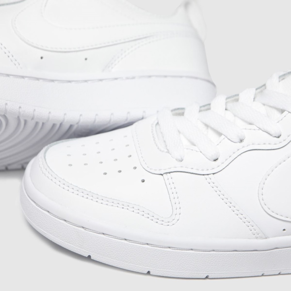 Weiß Dr Martens Schweiz Nike Court Borough Low 2 Se Jugendtrainer