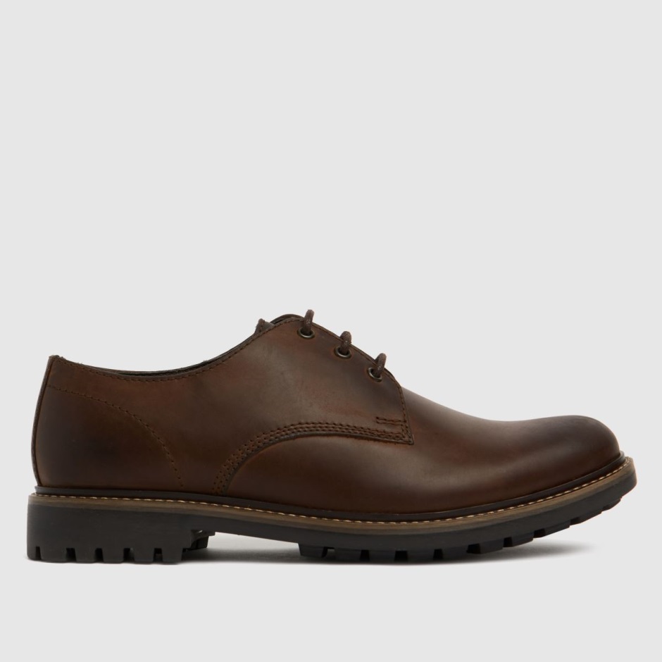 Schuh Pax Leather Derby Shoes Dr Martens Schweiz Zürich Brown