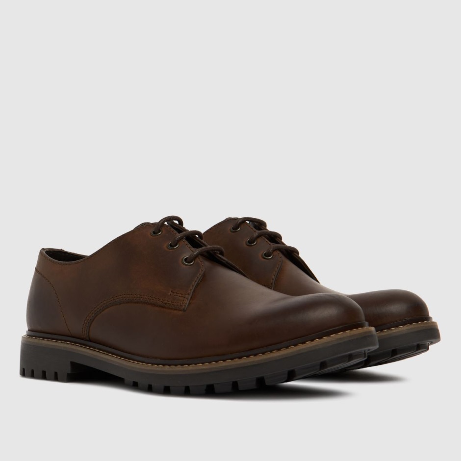 Schuh Pax Leather Derby Shoes Dr Martens Schweiz Zürich Brown
