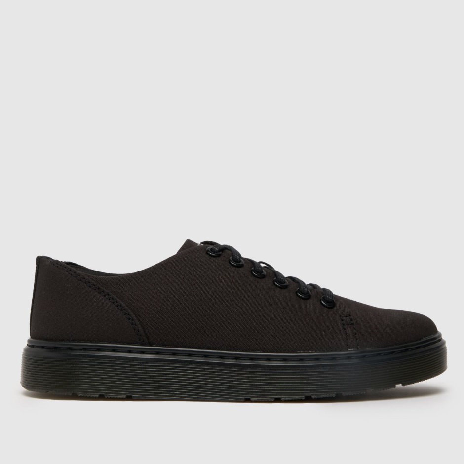 Dr Martens Schweiz Zürich Dr Martens Dante Canvas Shoes Black