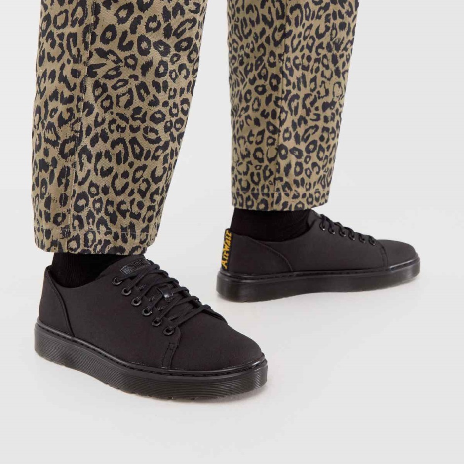 Dr Martens Schweiz Zürich Dr Martens Dante Canvas Shoes Black