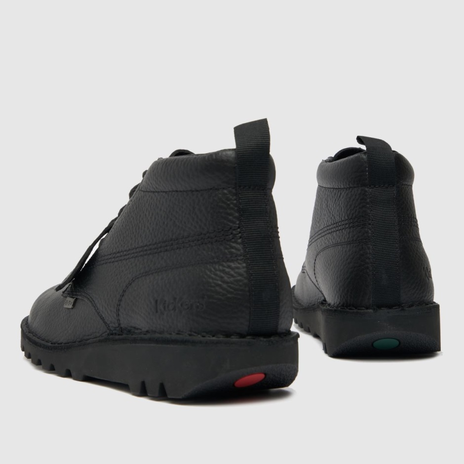 Black Dr Martens Schweiz Kickers Kick Hi Tumble Boots