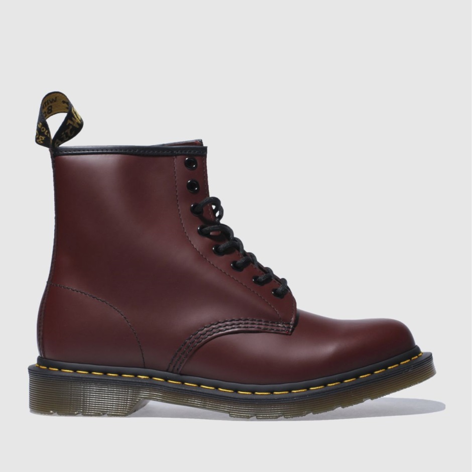Burgundy Dr Martens 1460 8 Eye Boots Dr Martens Schweiz