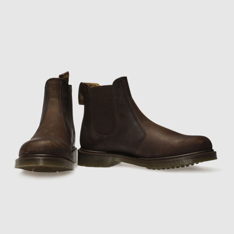 Brown Dr Martens 2976 Chelsea Boots Dr Martens Schweiz