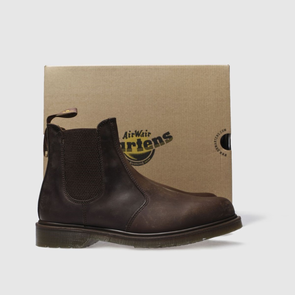 Brown Dr Martens 2976 Chelsea Boots Dr Martens Schweiz