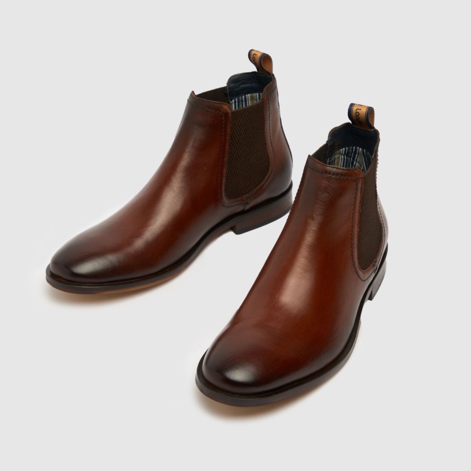 Brown Dr Martens Schweiz Base London Lynch Boots