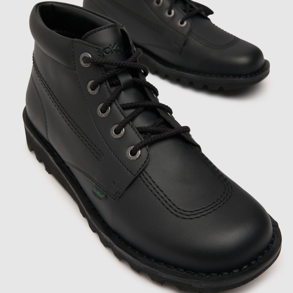 Dr Martens Schweiz Zürich Kickers Kick Hi Vegan Boots Black