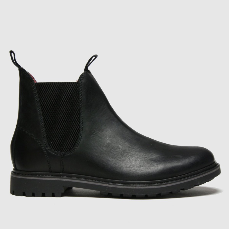 Black Dr Martens Schweiz Schuh Dylan Leather Chelsea Boots