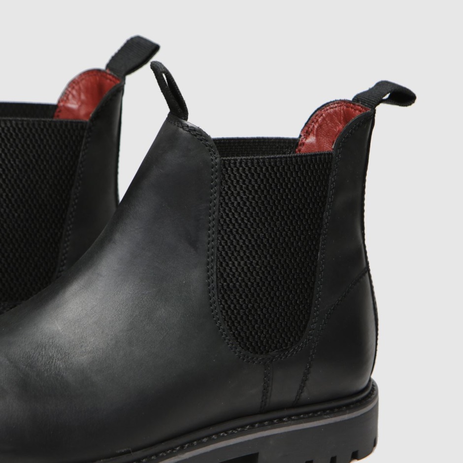 Black Dr Martens Schweiz Schuh Dylan Leather Chelsea Boots