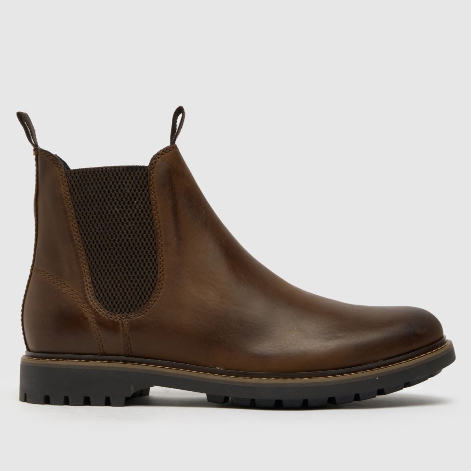 Brown Dr Martens Schweiz Schuh Dylan Leather Chelsea Boots