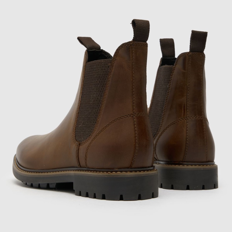 Brown Dr Martens Schweiz Schuh Dylan Leather Chelsea Boots