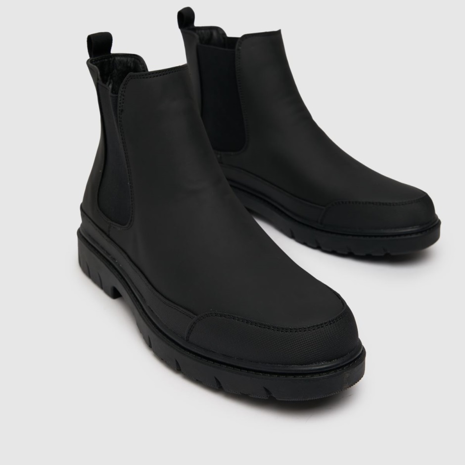 Dr Martens Schweiz Zürich Black Schuh Banks Rubberised Chelsea Boots