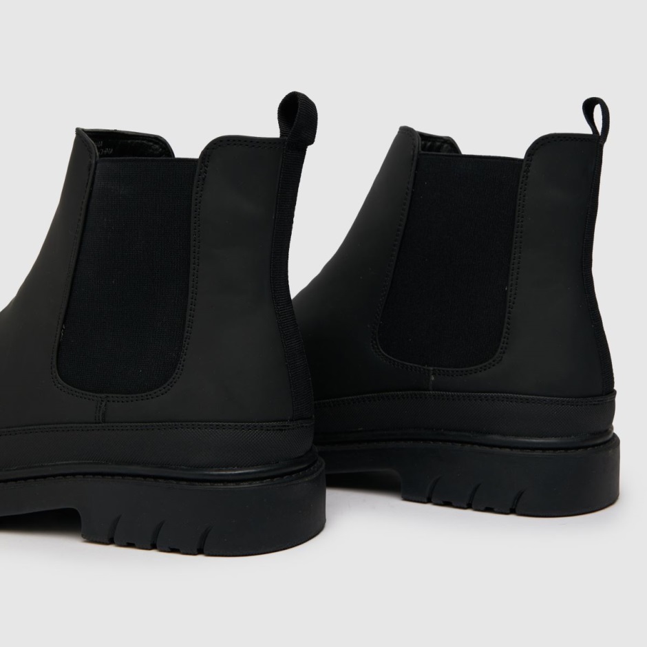 Dr Martens Schweiz Zürich Black Schuh Banks Rubberised Chelsea Boots