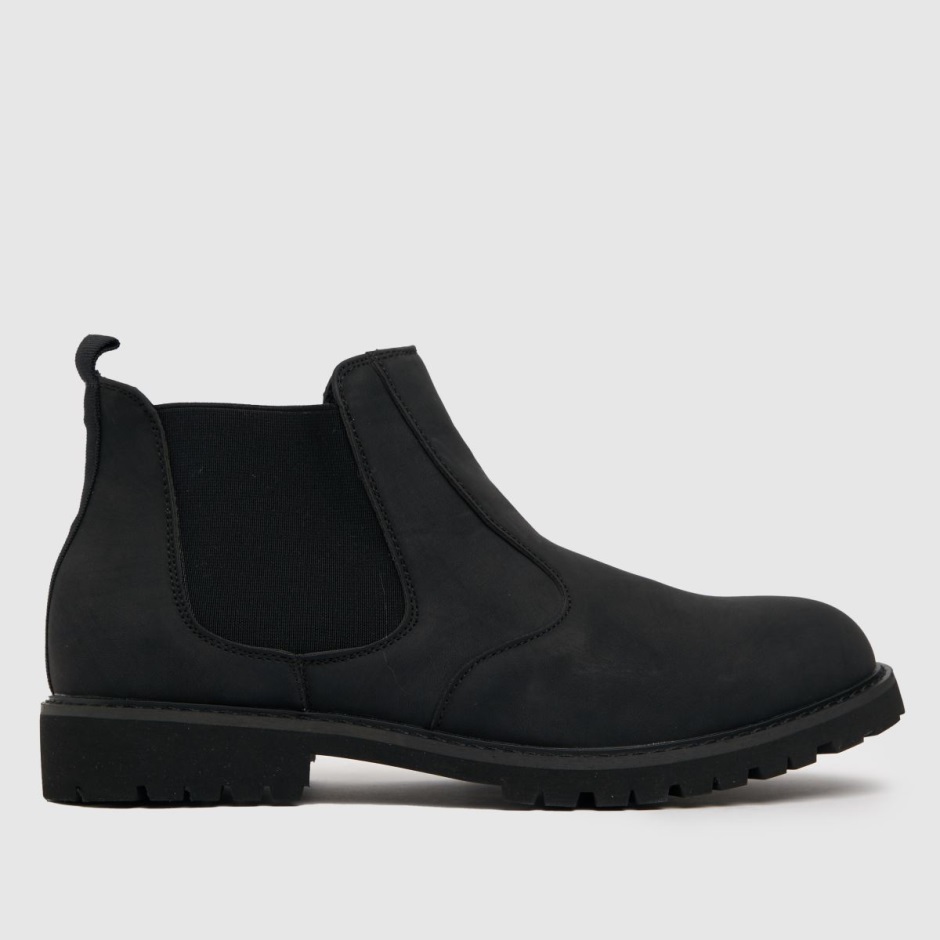Dr Martens Schweiz Zürich Black Schuh Drake Pu Cleated Chelsea Shoes