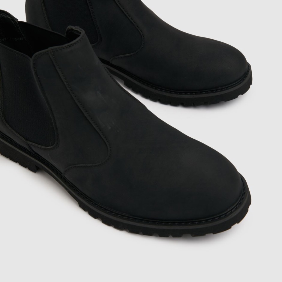 Dr Martens Schweiz Zürich Black Schuh Drake Pu Cleated Chelsea Shoes