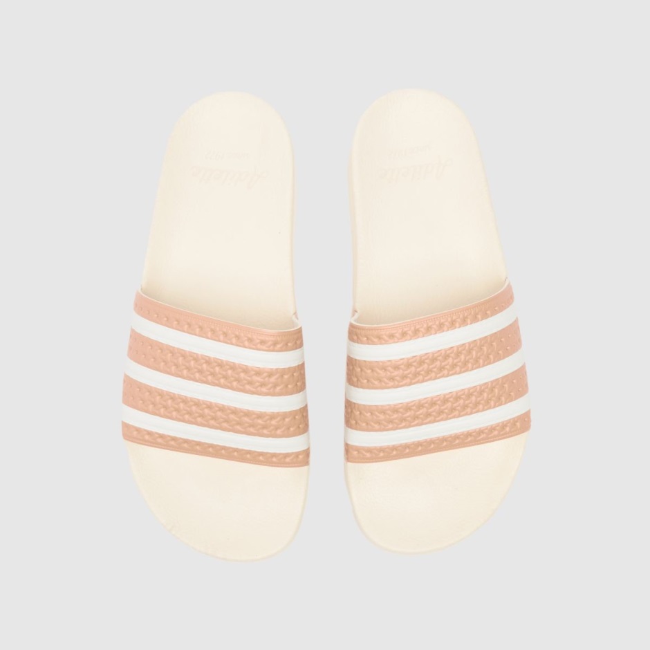 Adidas Adilette Sandals White-beige Dr Martens Schweiz