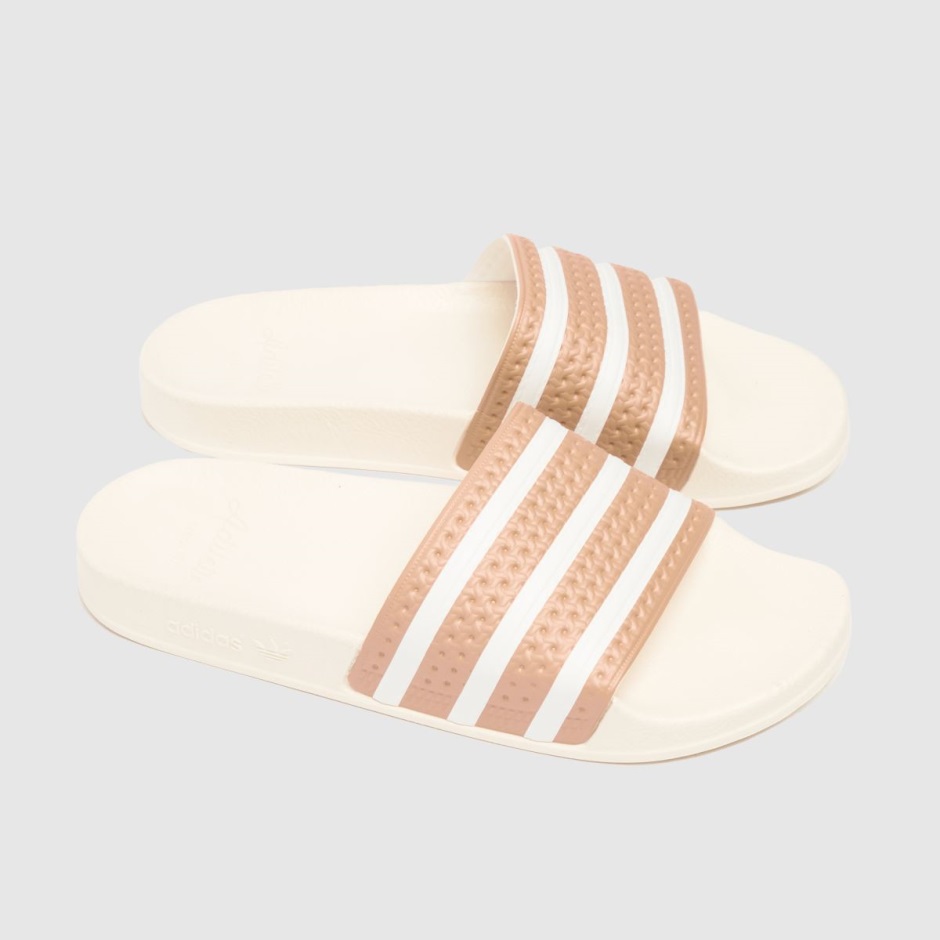 Adidas Adilette Sandals White-beige Dr Martens Schweiz