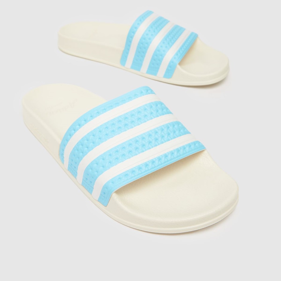 Adidas Adilette Sandals White-blue Dr Martens Schweiz