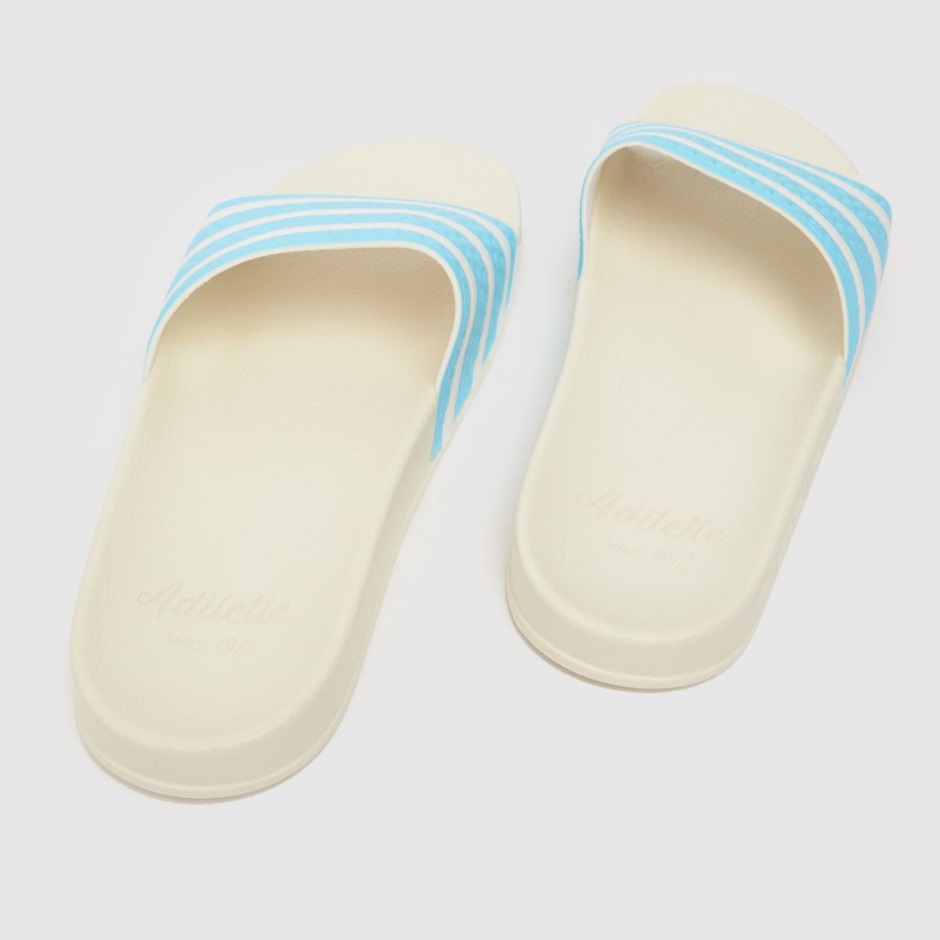 Adidas Adilette Sandals White-blue Dr Martens Schweiz
