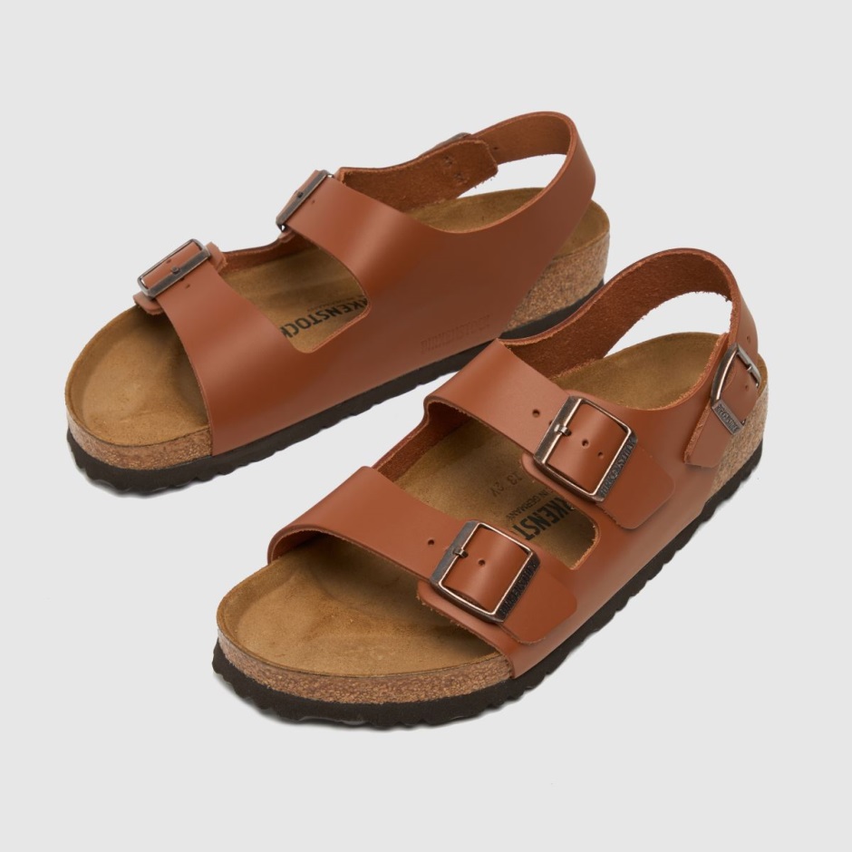 Brown Dr Martens Schweiz Birkenstock Milano Sandals