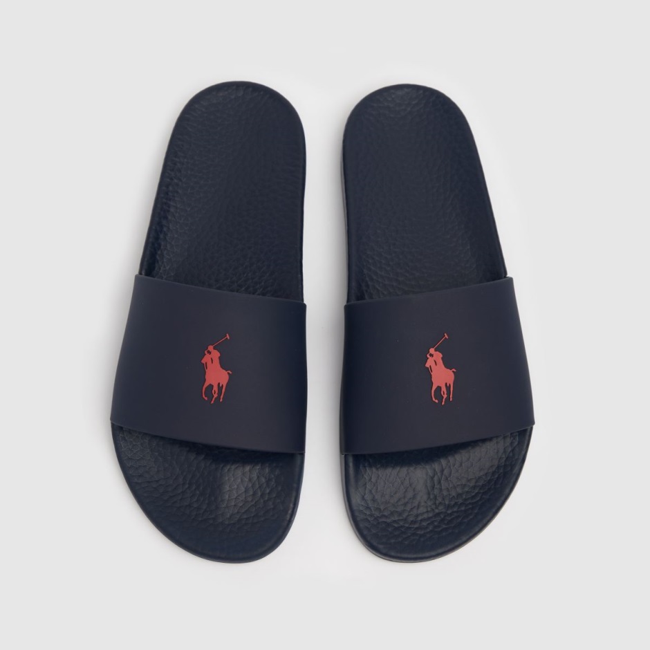 Polo Ralph Lauren Polo Slide Sandals Dr Martens Schweiz Zürich Navy-red