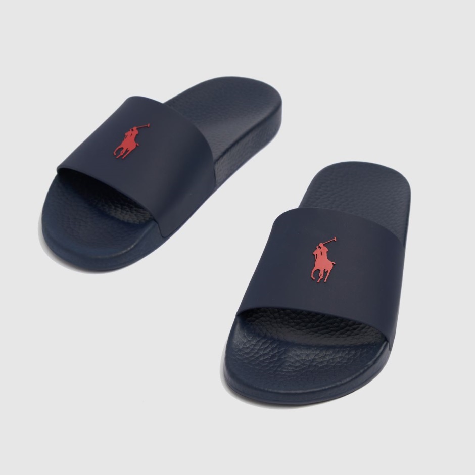 Polo Ralph Lauren Polo Slide Sandals Dr Martens Schweiz Zürich Navy-red