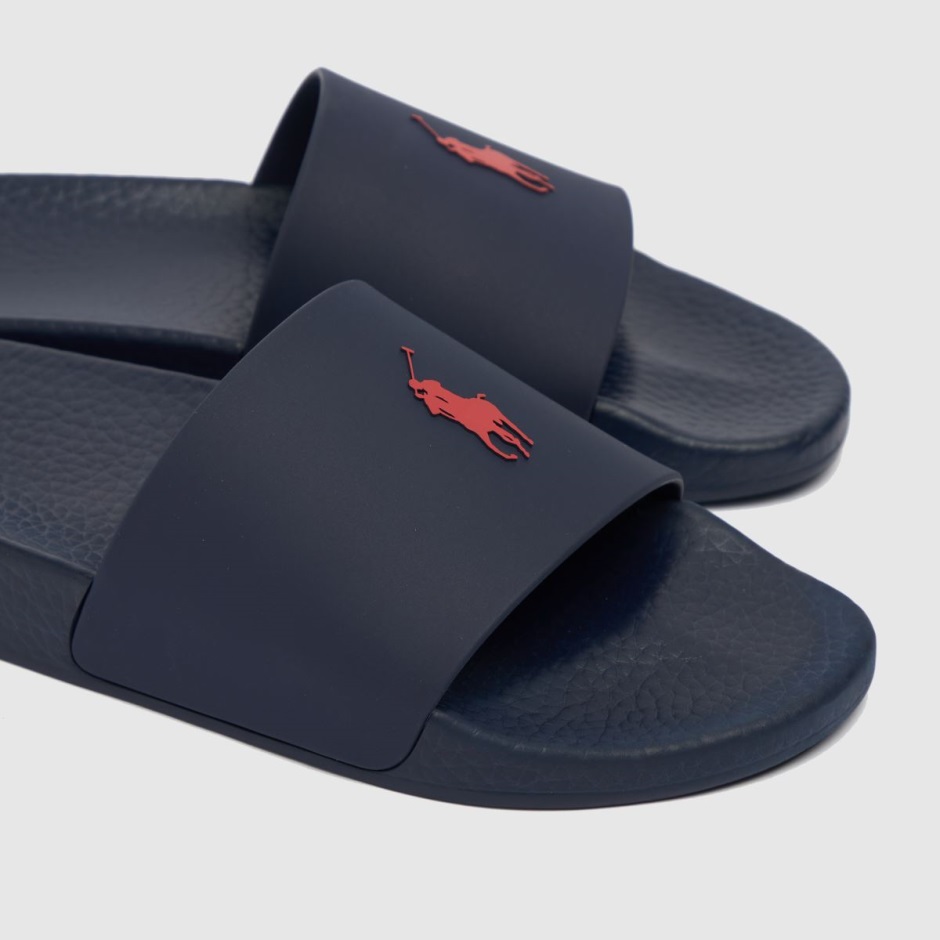Polo Ralph Lauren Polo Slide Sandals Dr Martens Schweiz Zürich Navy-red