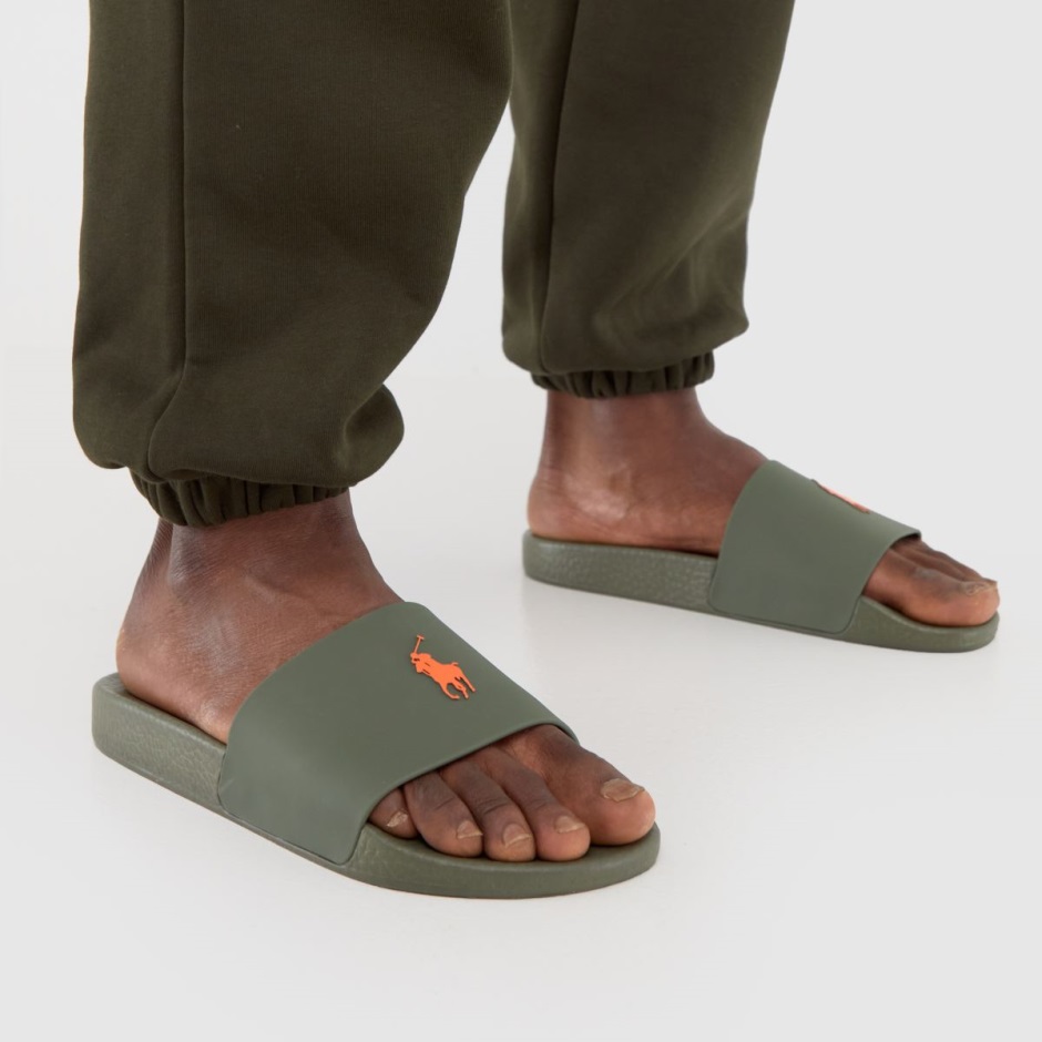 Polo Ralph Lauren Polo Slide Sandals Dr Martens Schweiz Zürich Khaki