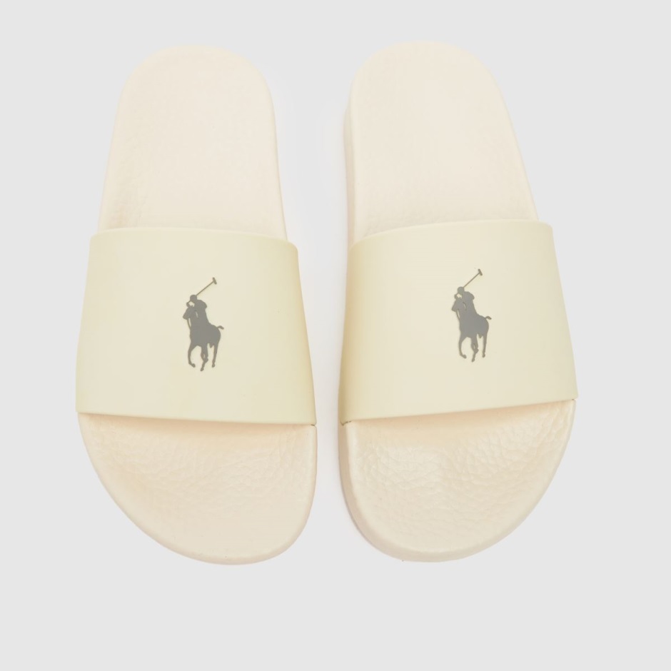 Dr Martens Schweiz Zürich Beige Polo Ralph Lauren Polo Slide Sandals