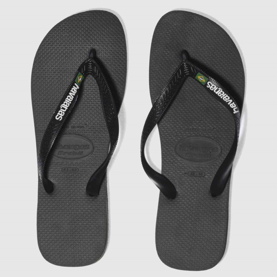 Havaianas Brasil Logo Sandals Dr Martens Schweiz Zürich Black