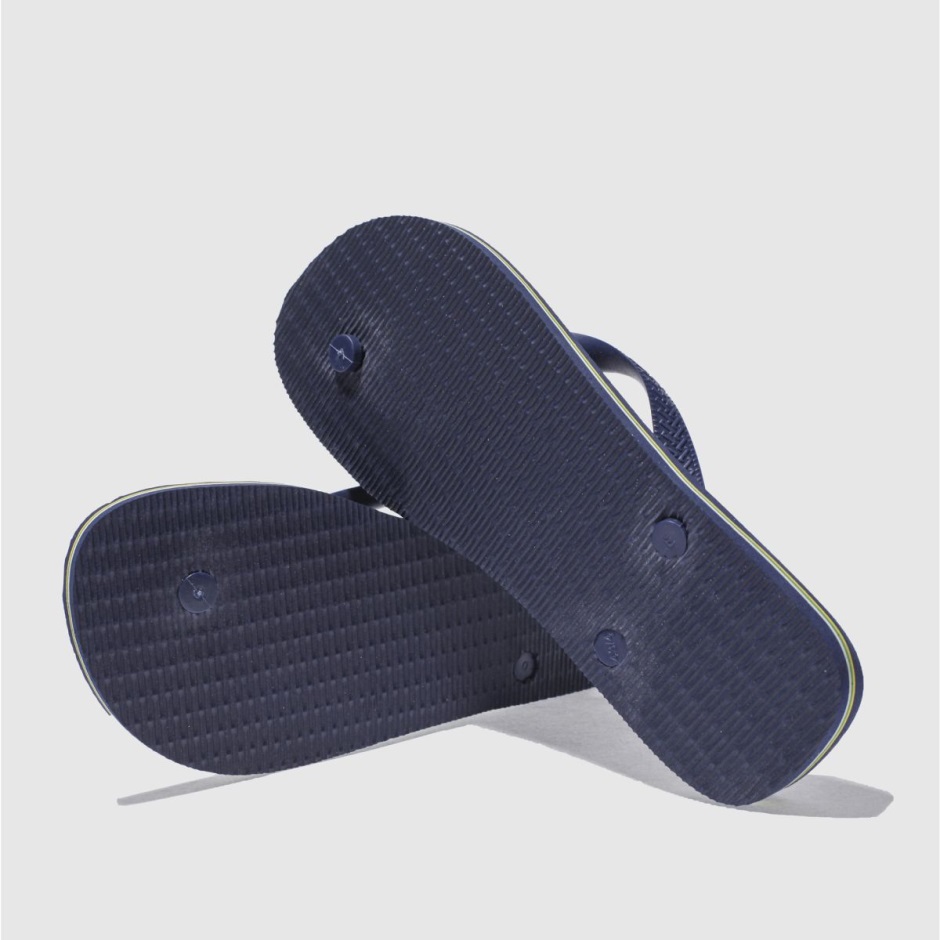 Marineblaue Havaianas Brasil Logo Sandalen Dr Martens Schweiz