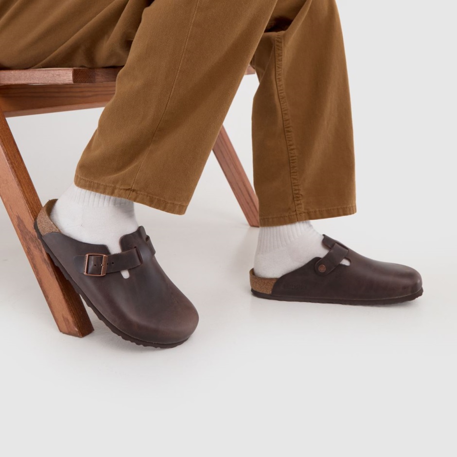 Birkenstock Boston Sandals Dark Brown Dr Martens Schweiz