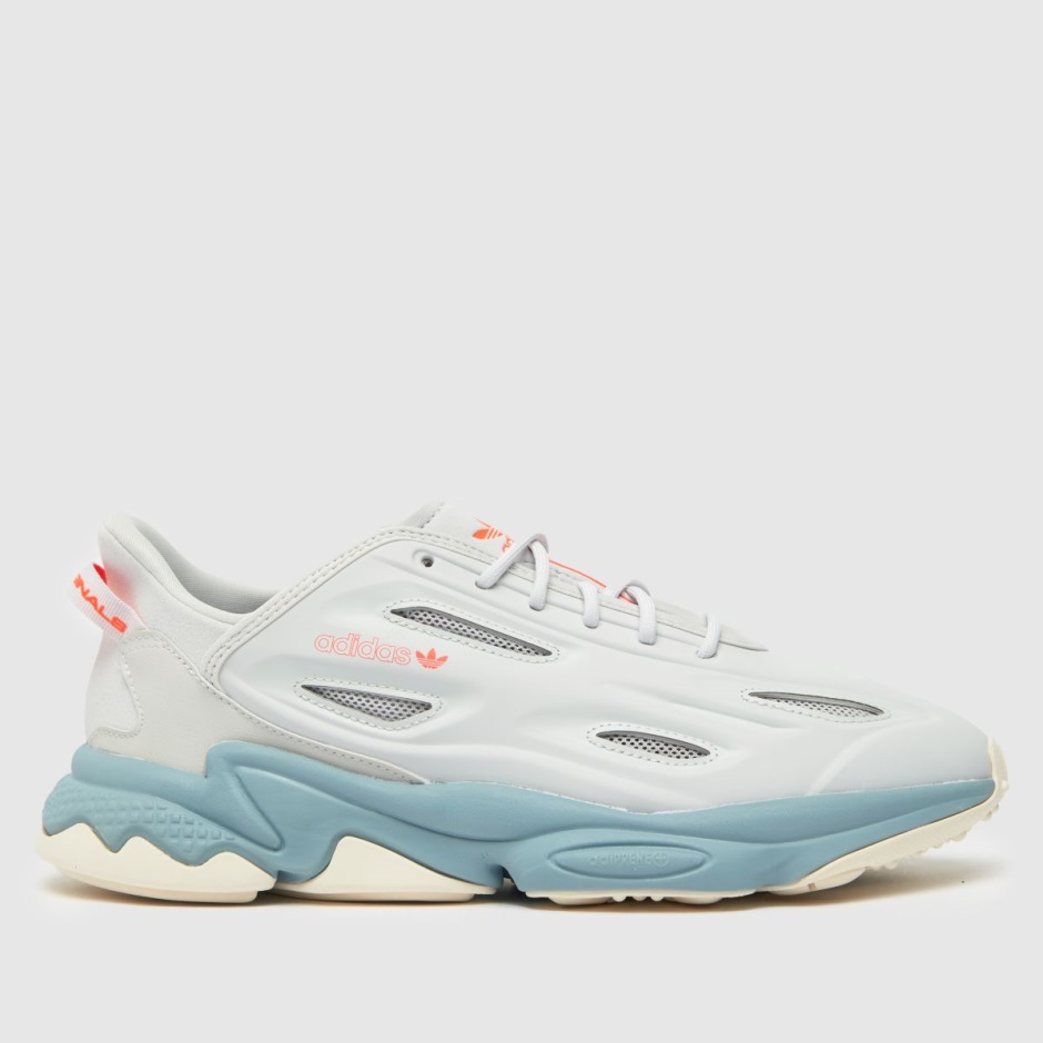 Dr Martens Schweiz Zürich Light Grey Adidas Ozweego Celox Trainers