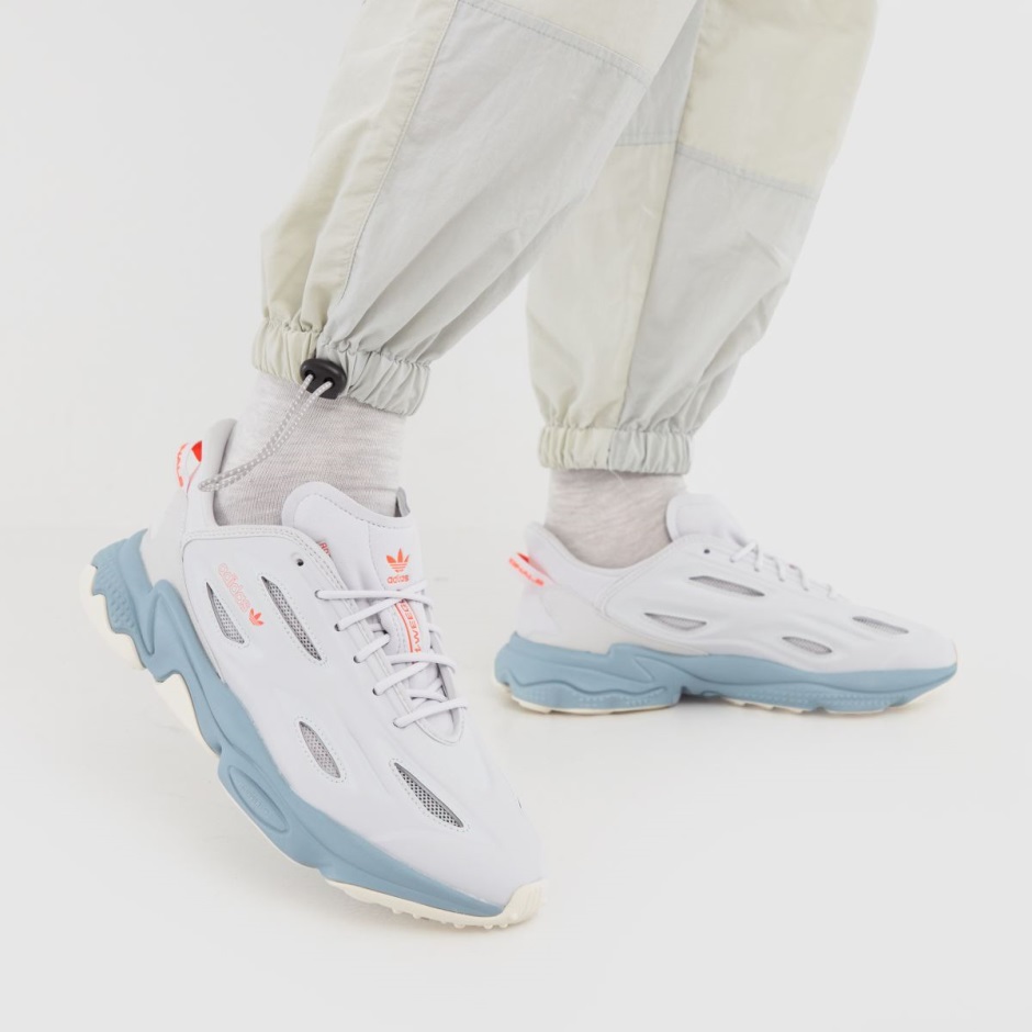 Dr Martens Schweiz Zürich Light Grey Adidas Ozweego Celox Trainers