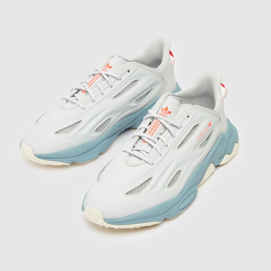 Dr Martens Schweiz Zürich Light Grey Adidas Ozweego Celox Trainers