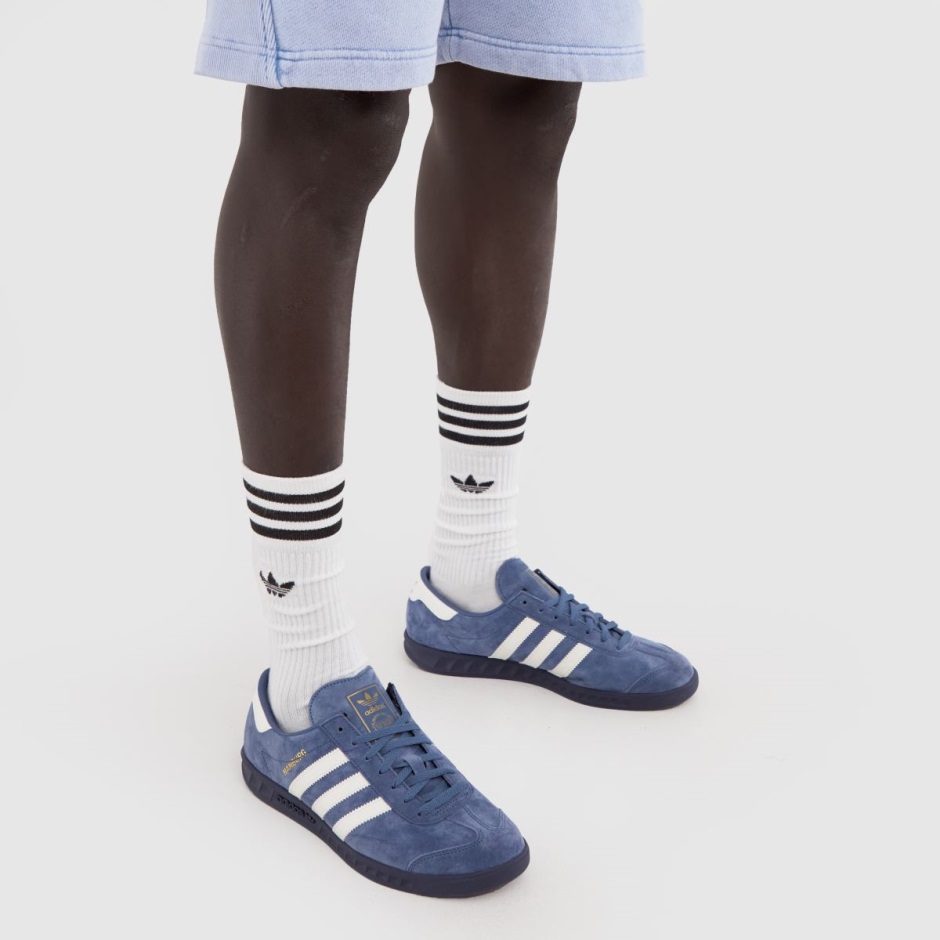 Adidas Hamburg Trainers Dr Martens Schweiz Zürich Navy-white