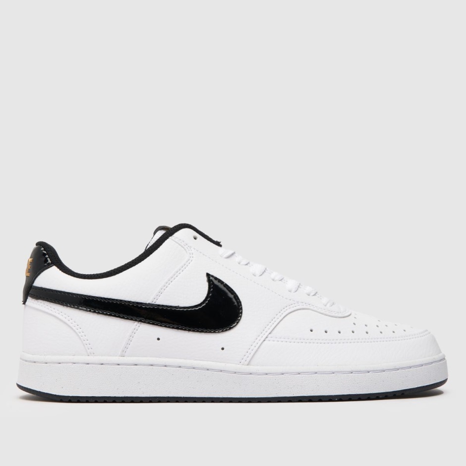 Weiß-schwarz Dr Martens Schweiz Nike Court Vision Low Turnschuhe