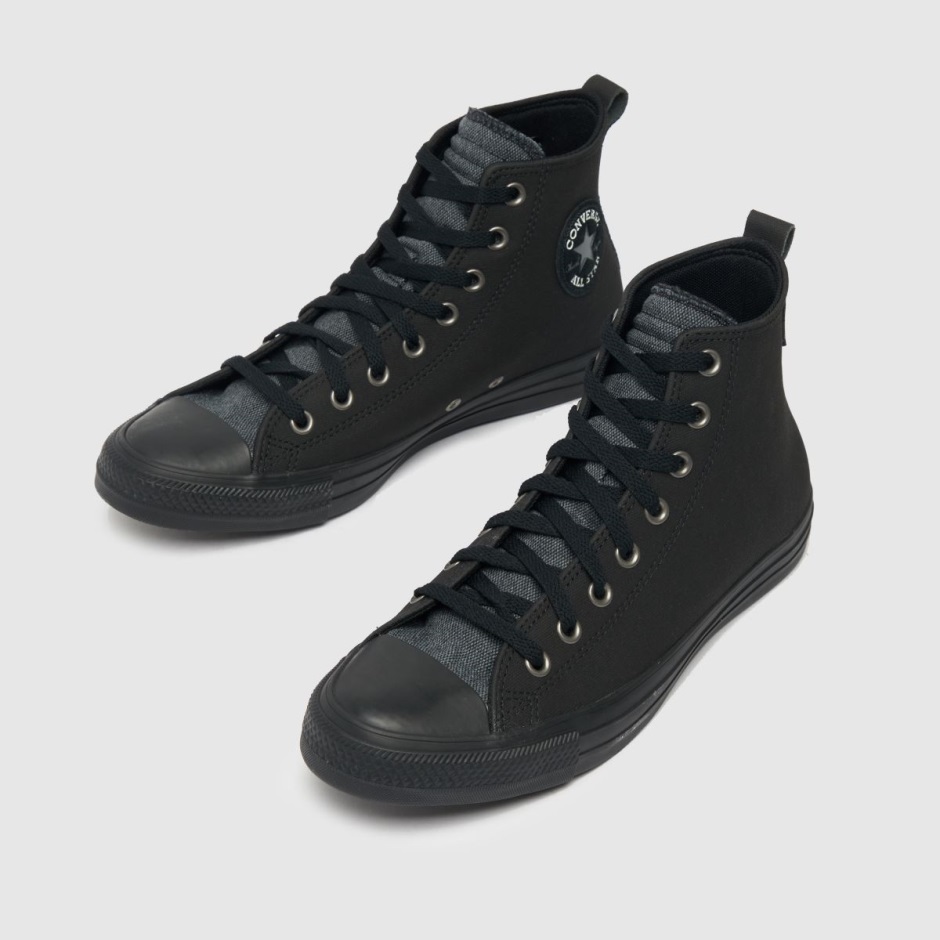 Dr Martens Schweiz Zürich Black Converse All Star Hi Tec Tuff Trainers