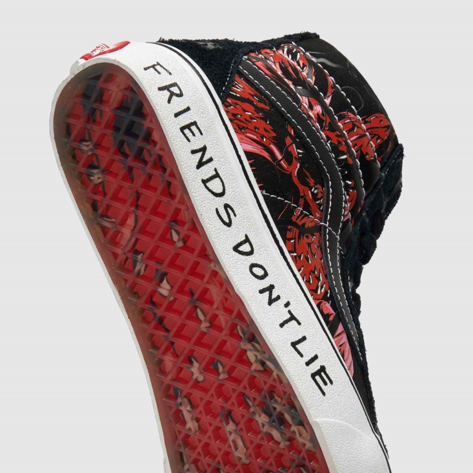 Vans Stranger Things Sk8-hi Reissue Turnschuhe Schwarz-rot Dr Martens Schweiz