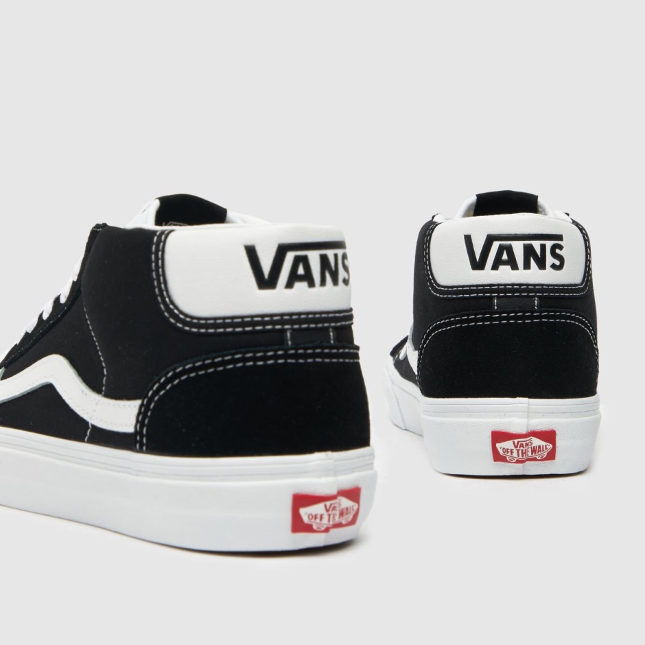 Vans Mid Skool 37 Trainers Dr Martens Schweiz Zürich Black-white