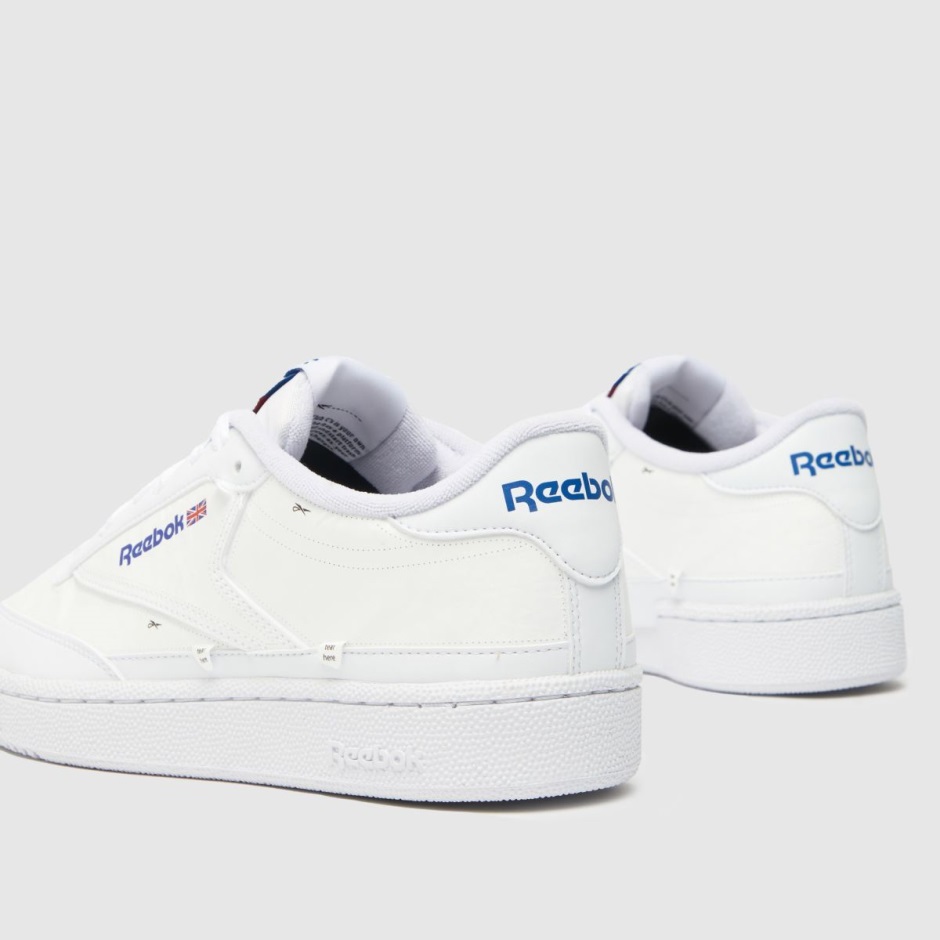 White Dr Martens Schweiz Reebok Club C 85 X U Trainers