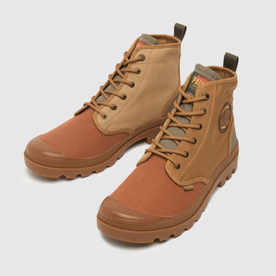 Dr Martens Schweiz Zürich Palladium Pampa Shade 75 Trainers Tan