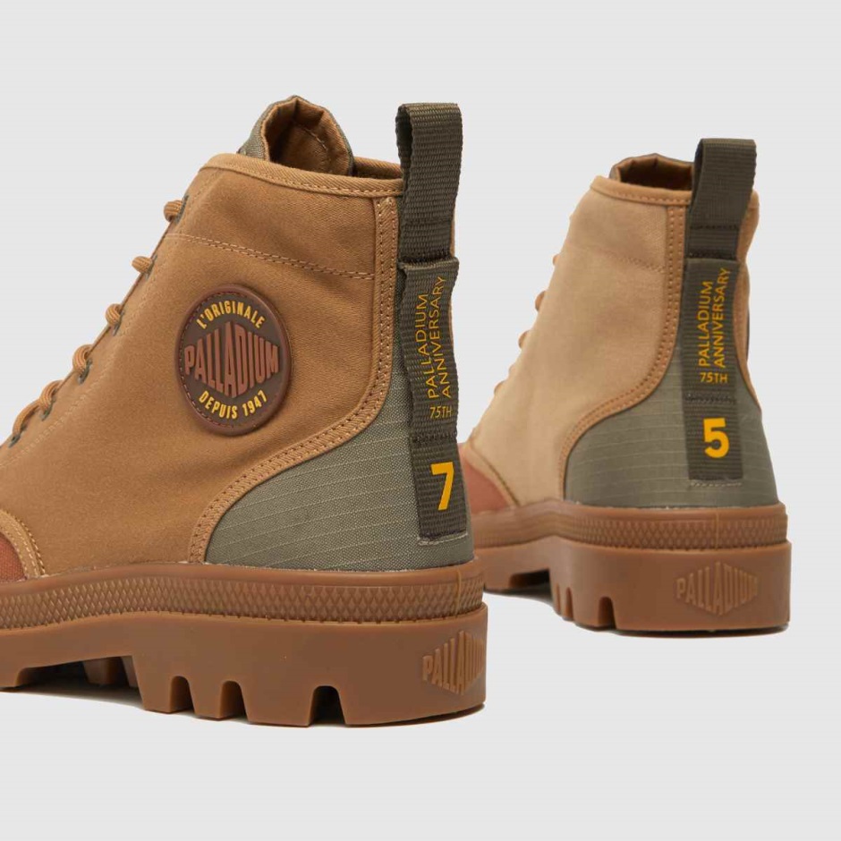 Dr Martens Schweiz Zürich Palladium Pampa Shade 75 Trainers Tan