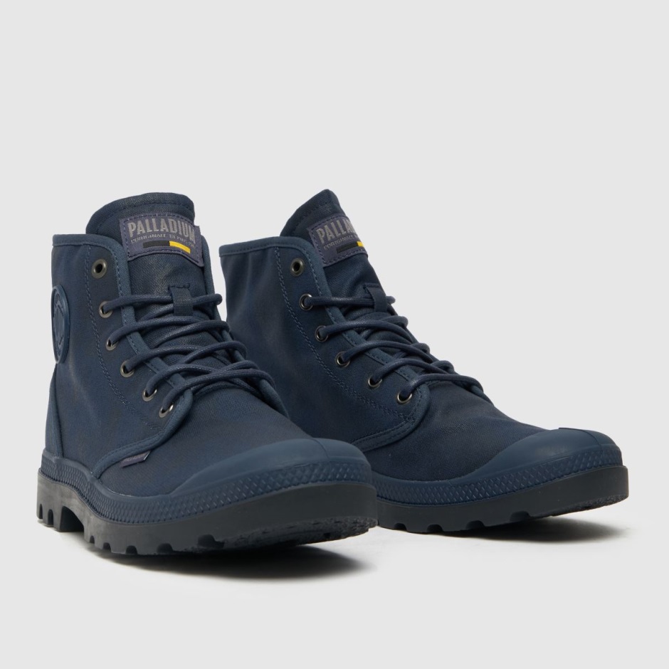 Dr Martens Schweiz Zürich Blue Palladium Pampa Hi Wax Trainers