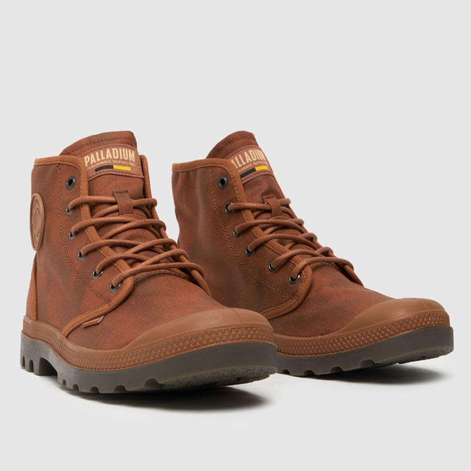 Palladium Floor Hi Wax Turnschuhe Hellbraun Dr Martens Schweiz