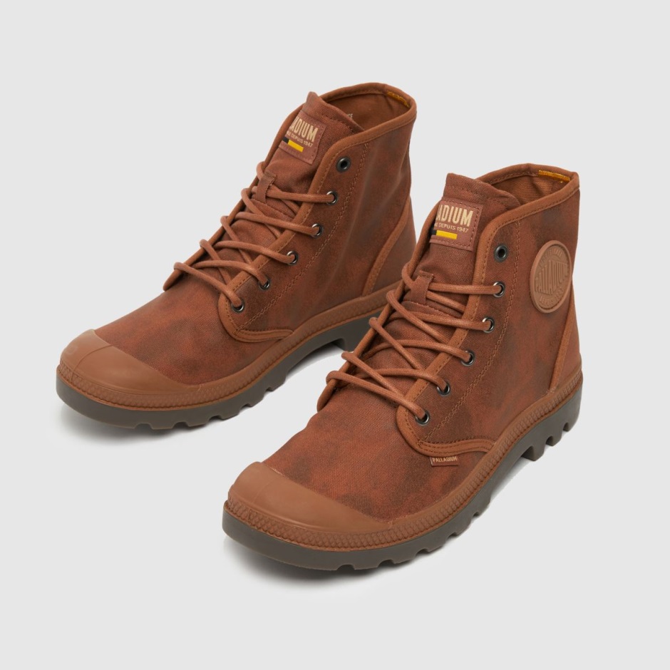 Palladium Floor Hi Wax Turnschuhe Hellbraun Dr Martens Schweiz